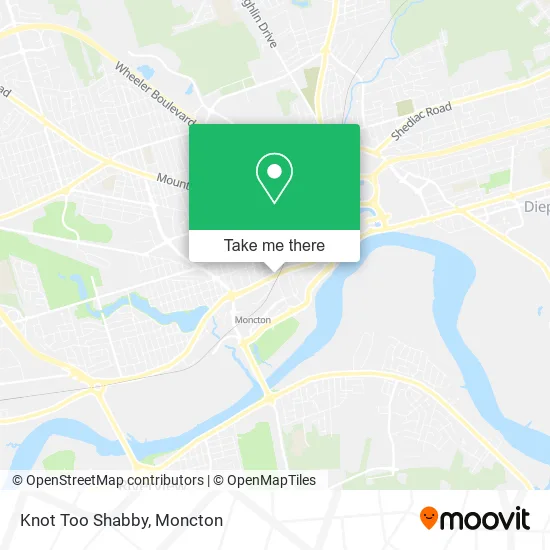 Knot Too Shabby map
