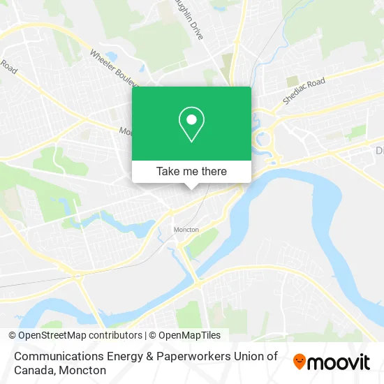Communications Energy & Paperworkers Union of Canada map