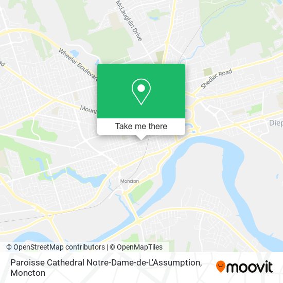 Paroisse Cathedral Notre-Dame-de-L'Assumption plan