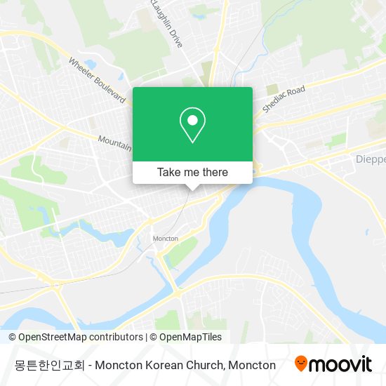 몽튼한인교회 - Moncton Korean Church plan