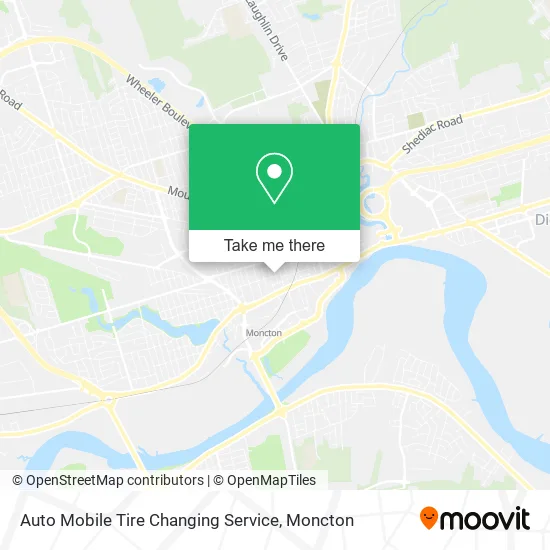 Auto Mobile Tire Changing Service map