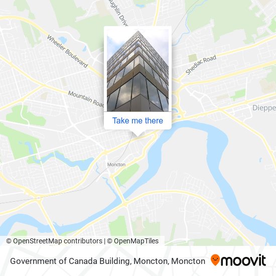 Government of Canada Building, Moncton plan