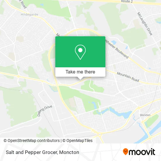 Salt and Pepper Grocer map