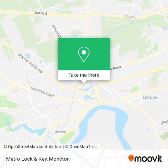 Metro Lock & Key map
