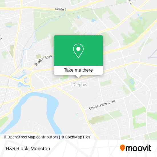 H&R Block map