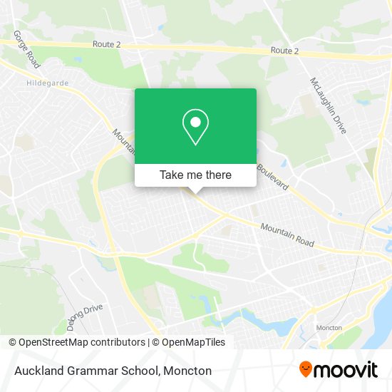 Auckland Grammar School plan