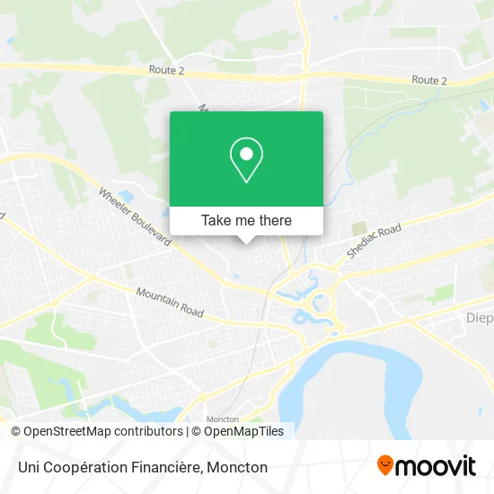 Uni Coopération Financière map