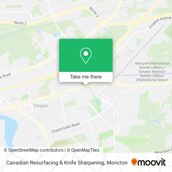 Canadian Resurfacing & Knife Sharpening map