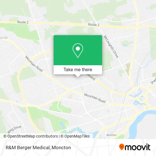 R&M Berger Medical map