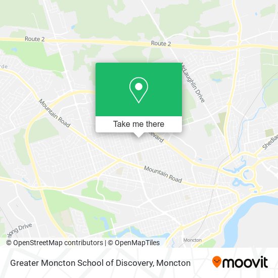 Greater Moncton School of Discovery plan