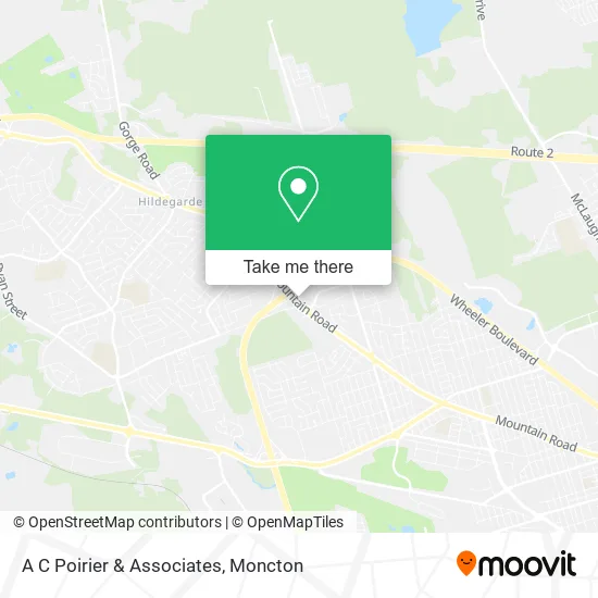 A C Poirier & Associates map