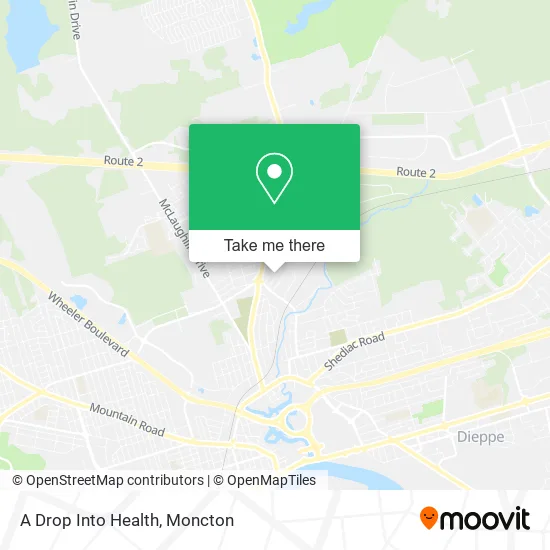 A Drop Into Health map