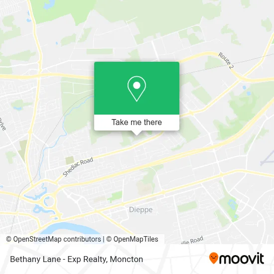 Bethany Lane - Exp Realty map