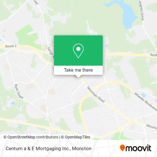 Centum a & E Mortgaging Inc. map