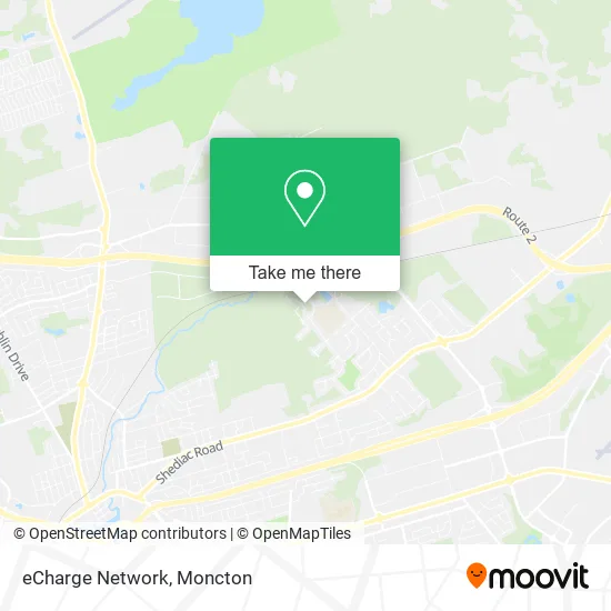 eCharge Network map
