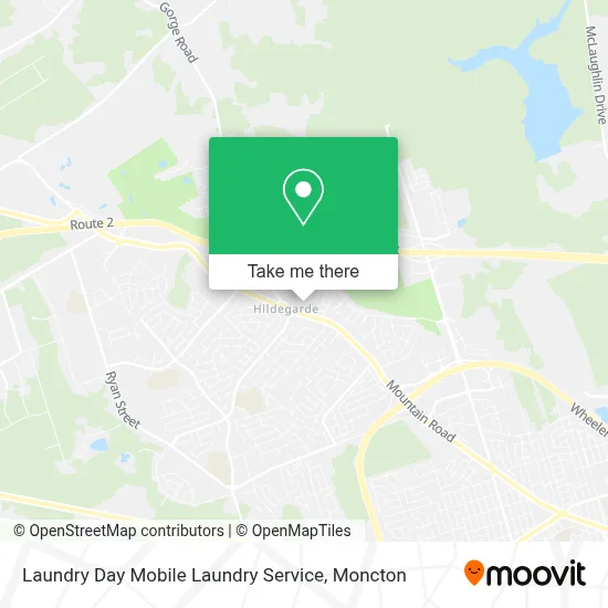 Laundry Day Mobile Laundry Service map