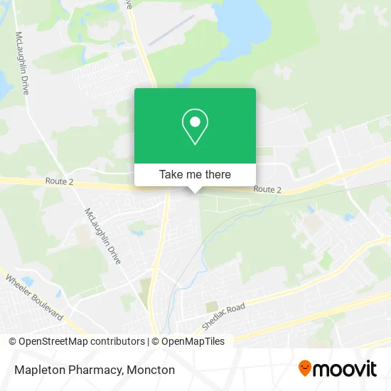 Mapleton Pharmacy map