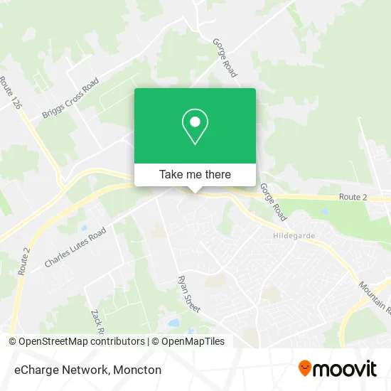 eCharge Network map