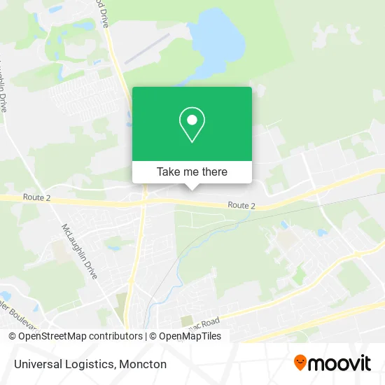 Universal Logistics map