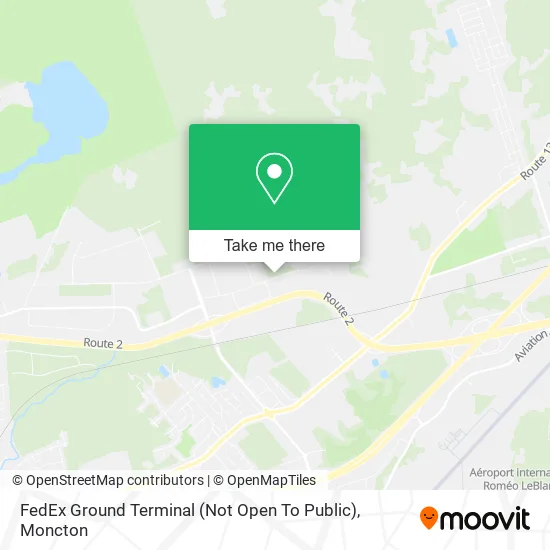 FedEx Ground Terminal (Not Open To Public) map