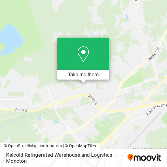Kelcold Refrigerated Warehouse and Logistics map