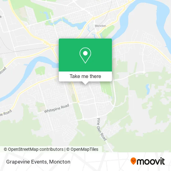 Grapevine Events map