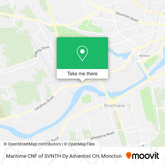 Maritime CNF of SVNTH-Dy Adventist CH map