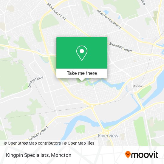 Kingpin Specialists map