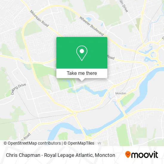 Chris Chapman - Royal Lepage Atlantic map