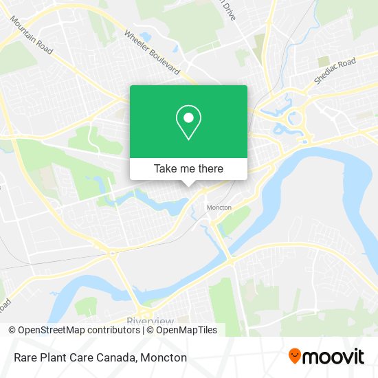 Rare Plant Care Canada map