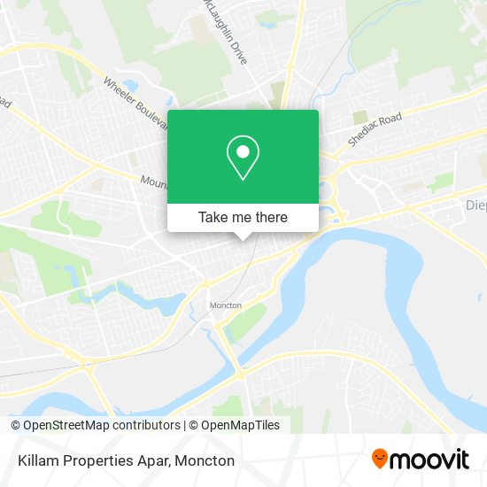 Killam Properties Apar map