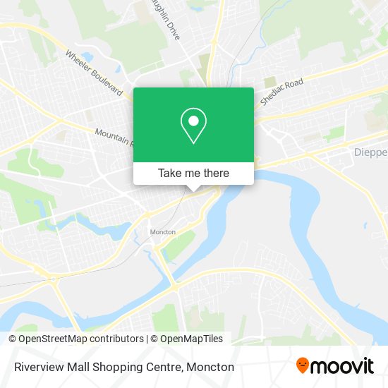 Riverview Mall Shopping Centre plan