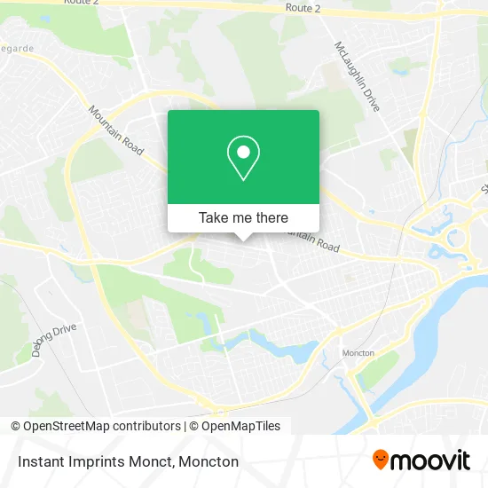 Instant Imprints Monct map