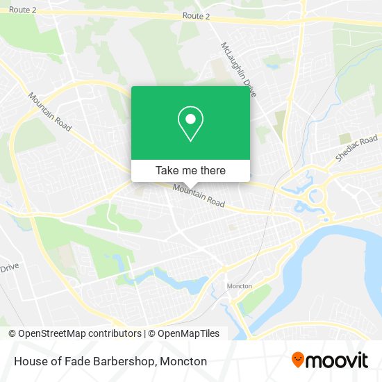 House of Fade Barbershop map