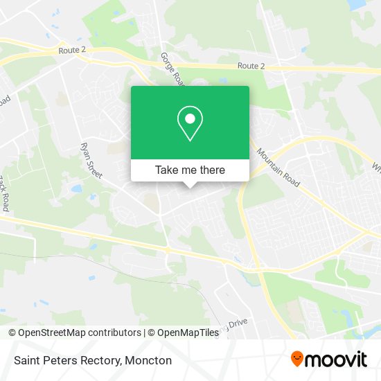 Saint Peters Rectory map