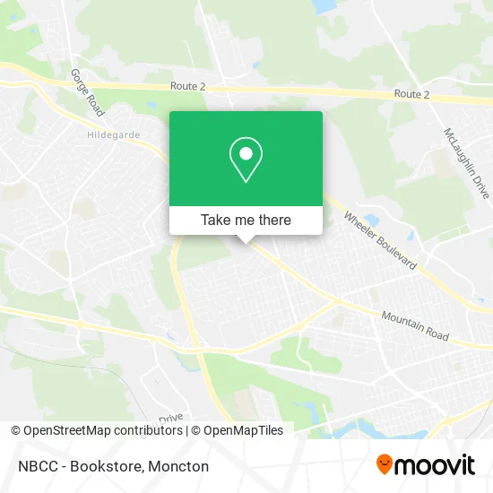 NBCC - Bookstore map