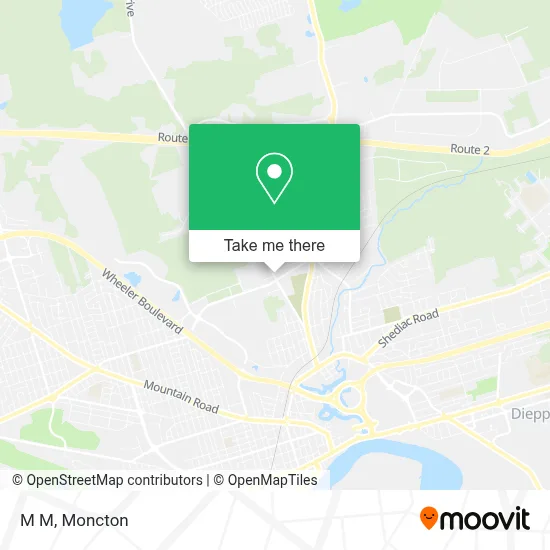 M M map
