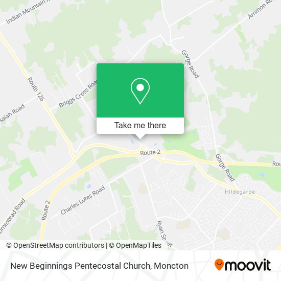 New Beginnings Pentecostal Church map