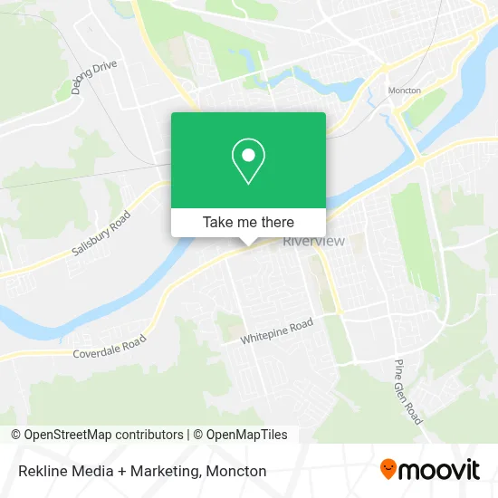 Rekline Media + Marketing map