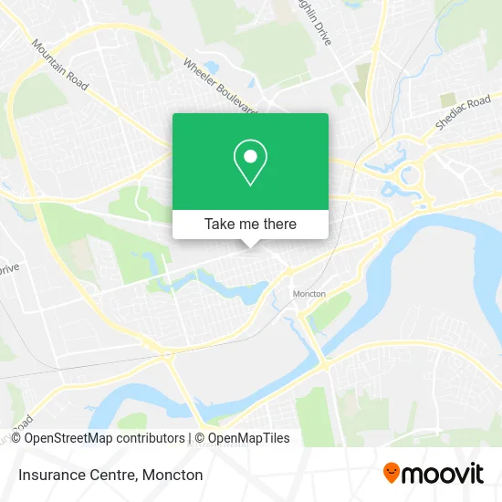 Insurance Centre map