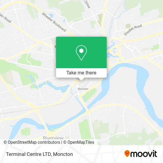 Terminal Centre LTD map