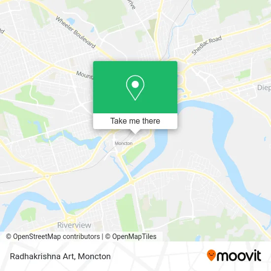 Radhakrishna Art map