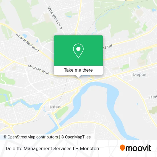 Deloitte Management Services LP map