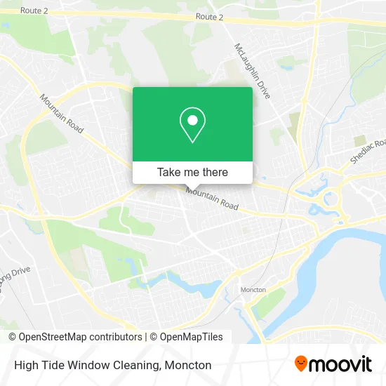 High Tide Window Cleaning map