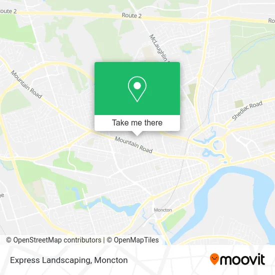 Express Landscaping map