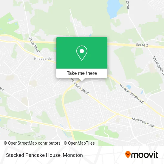 Stacked Pancake House map