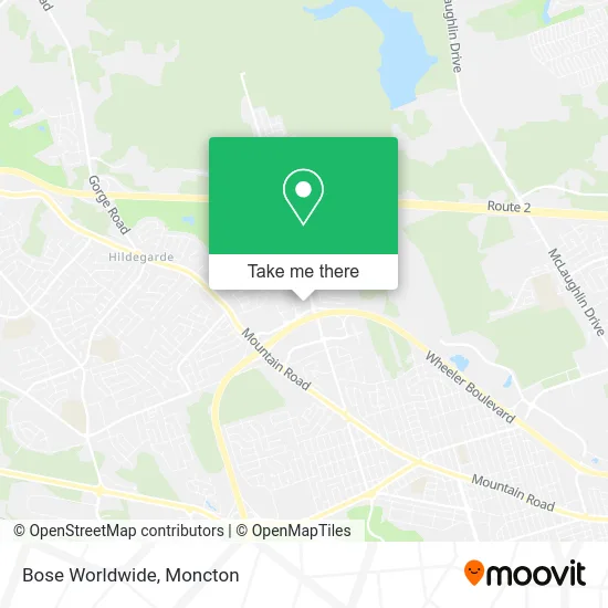 Bose Worldwide map
