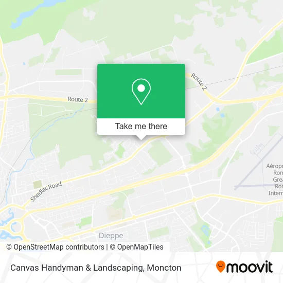 Canvas Handyman & Landscaping map