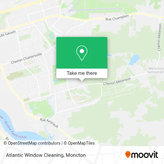Atlantic Window Cleaning map