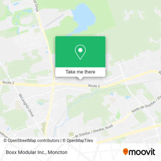 Boxx Modular Inc. map